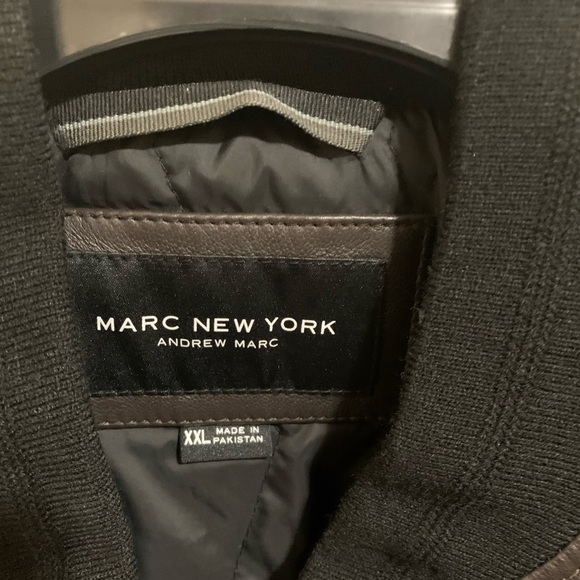 Andrew Marc Leather Jacket - Picture 2 of 3